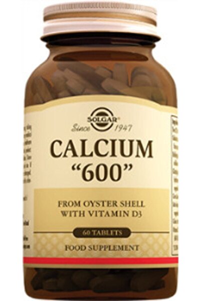 Solgar Calcium 600/60 Tablet