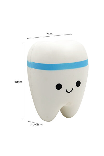 Choice 02 Teeth Shape Toy Slow Rising Stress Gift For Children Cute Cartoon S...