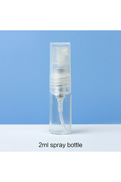 Choice 2 مل، 100 قطعة/عبوة، زجاجات رذاذ بلاستيكية شفافة صغيرة فارغة سعة 1 مل/...