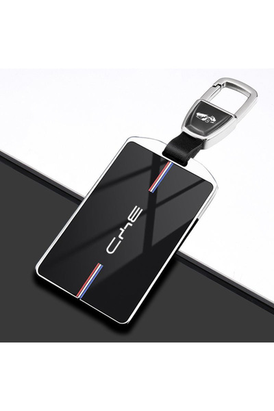 Choice4 غطاء مفتاح السيارة عن بعد من سبائك الزنك، مناسب لسيارة BYD C3، مزود ب...