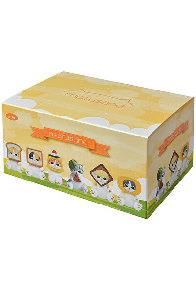 Choice3 6PCS Set Mofusand Shark Cat Blind Box Fruit Animal Cute Mini Figures ...