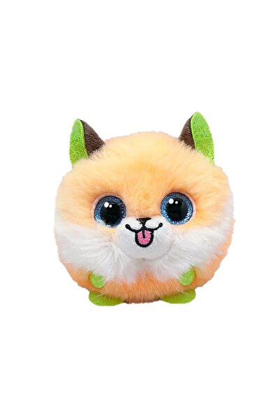 TY Jucarie de plus 8cm Beanie Balls Sherbet Vulpea, Portocaliu