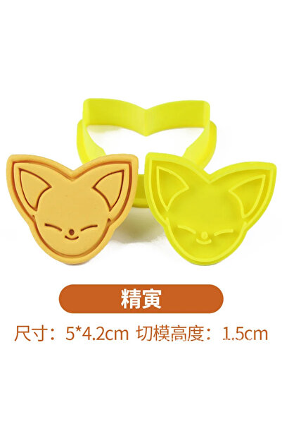 Choice6 قالب بسكويت ثلاثي الأبعاد بتصميم حيوانات كرتونية من هولي 2025 سكزو، أ...