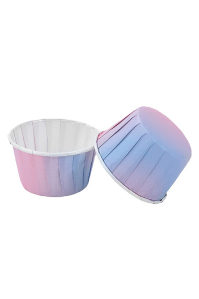 Choice3 20pcs style-A 10/20/50pcs Gradient Disposable Muffin Cups Easy Baking...