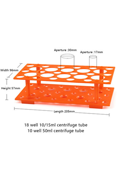 Choice1 A2 1Pc 10/15/50ml Centrifugal Test Tube Rack Test Tubing Rack Holder ...