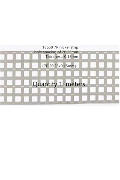 Choice1 7P 1Meter 0.15*20.25mm Nickel Strip Lithium Battery Nickel Strips For...