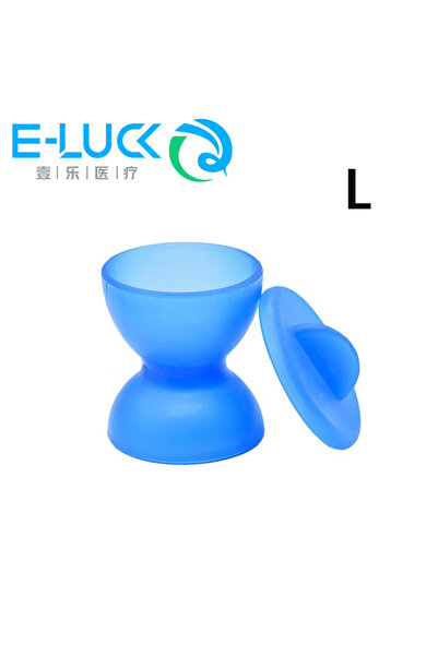 Choice3 وعاء خلط سيليكون أزرق كبير (قطعة واحدة) - أدوات طب الأسنان لأخذ طبعات...