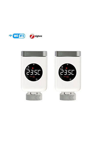 Choice8 MOES 2PCS Valve Zigbee Valve MOES Smart Wifi/Zigbee Thermostatic Radi...