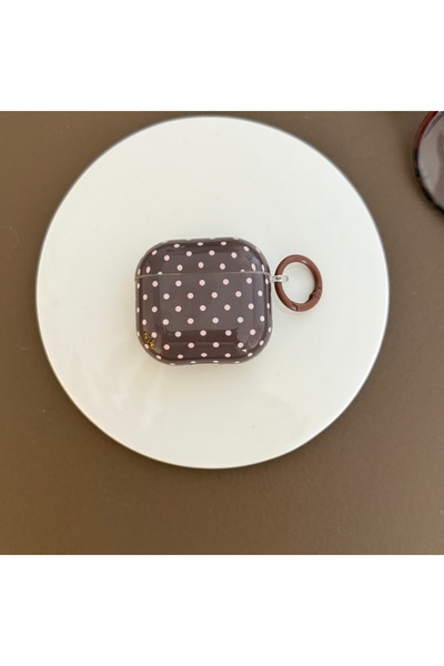 Choice13 For AirPods 1 BROWN Korean Style Simple Full Screen Color Collision ...