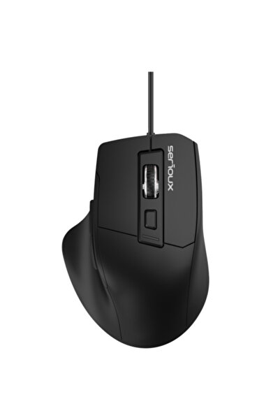 SERIOUX Mouse Optic SRXM-OPM168, USB (Negru)