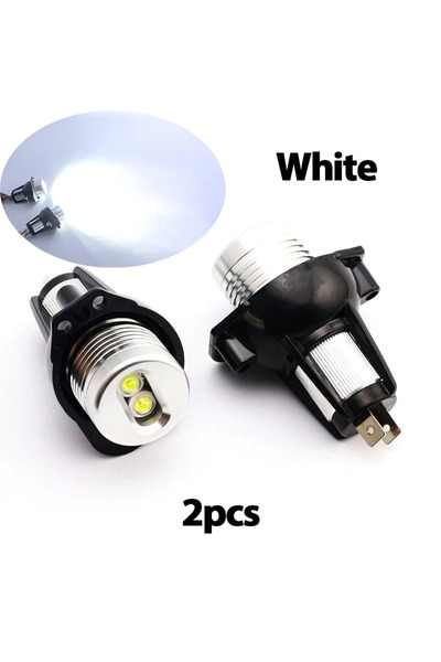 Choice WHITE For BMW E90 E91 2005-2008 20W White Red Yellow Blue Green LED Ca...