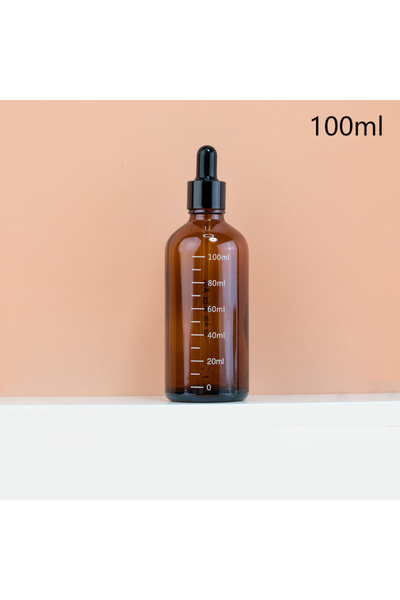 Choice6 زجاجات قطارة سعة 100 مل و5 مل - 100 مل مزودة بمقياس، سائل علاجي للعين...