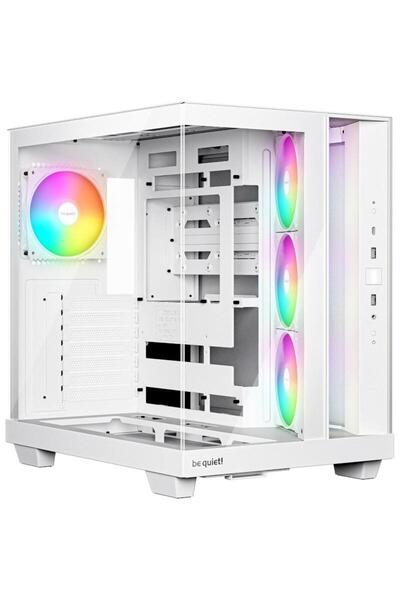 Be Quiet! Carcasa Light Base 500 LX, Middle Tower, Tempered glass, Alb