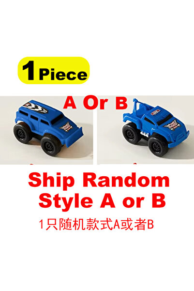 Choice4 سيارة لعبة مغناطيسية لتسلق الجدران، لون أزرق عشوائي، سيارة لعبة مغناط...