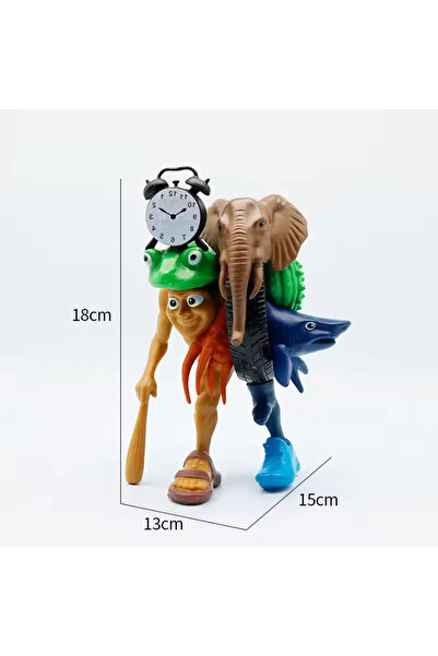 choice2 مجموعة من 24 قطعة من شخصيات القرش الإيطالية، لعبة مجسمة، ترالاليرو تر...