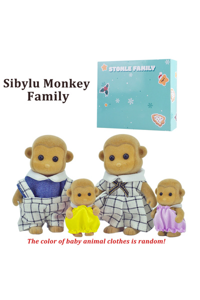 Choice14 H10-KK10 Boxed Box Packing Forest Family Reindeer Bunny Panda Animal...