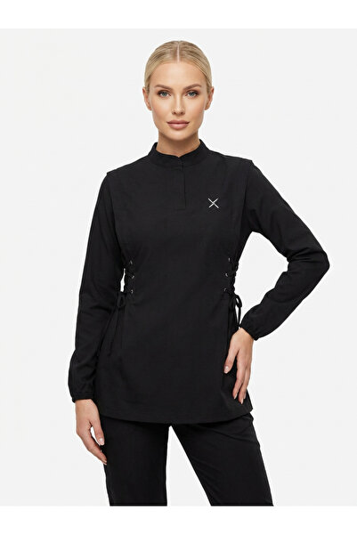 X Medical Wear Hijab Bird's Eye Serisi Takım Scrubs