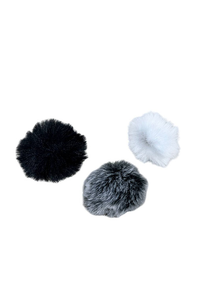 Choice3 Black White Grey 1/3PCS Wireless Collar Clip Microphone Windproof Out...