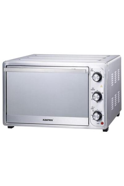 ALBATROS Electric oven A45CRX2, 45 L, 1800 W (Silver)