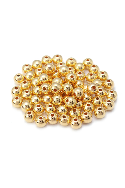 Choice21 3mm 500pcs Gold 20-500pcs/lot CCB Round Beads 3/4/5/6/7/8/10/12/14mm...