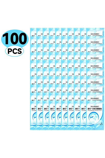 Choice3 100 قطعة (100/1 قطعة) أغطية مقاعد مراحيض للاستخدام مرة واحدة، محمولة،...