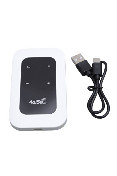 Choice جهاز واي فاي محمول 4G أبيض للسفر، نقطة اتصال متنقلة 4G ذات توافق واسع،...