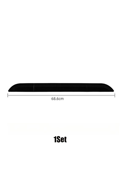 Choice1 مجموعة واحدة من منحدر مكنسة الروبوت السوداء، منحدر عتبة من مادة TPE م...