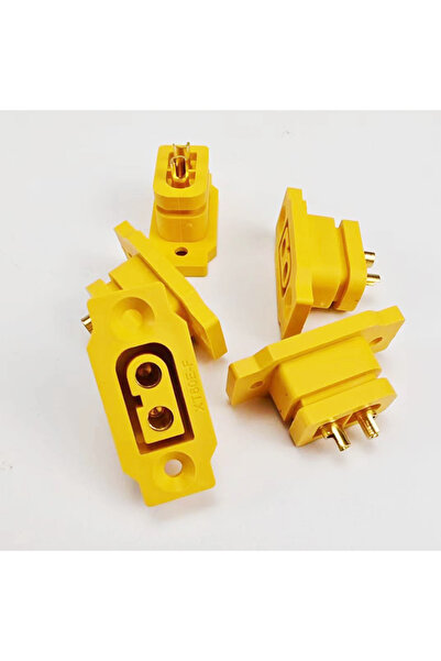 Choice 5pcs XT60E - F 5pcs / 10pcs XT60E-F Female Plug Large Current Gold/Bra...