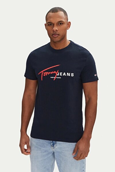 Tommy Jeans Men's T-shirt Signature Ms.