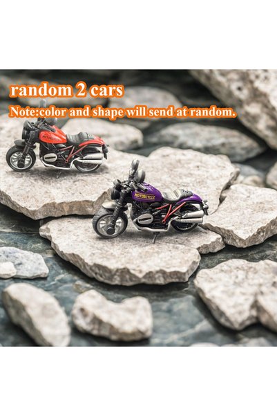Choice A1 white 1PCS Motorcycle Model Toys Mini Vehicles Decoration Accessori...