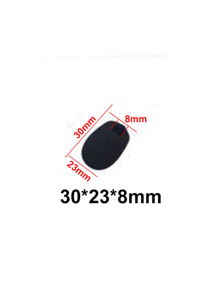 Choice3 30x23x8mm JCD 10pcs Mini Microphone Foam Covers Mic Protector Covers ...