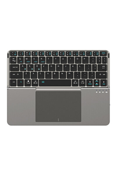 Choice لوحة مفاتيح بلوتوث 5.0 قابلة للطي من DUX DUCIS باللون الأسود، مزودة بل...