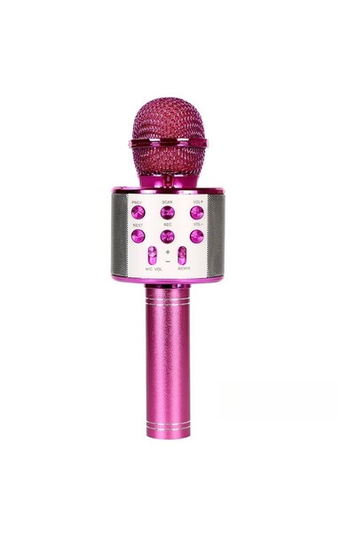 Choice DUTRIEUX Pink Karaoke Microphone for Kids & Adults , Echo Effect, Buil...