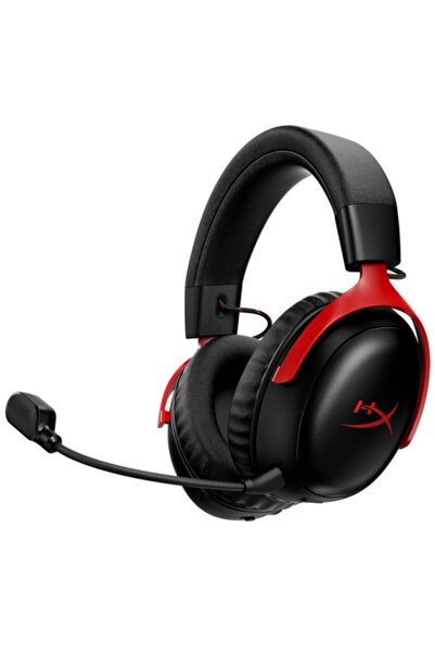 HyperX Casti Gaming Cloud III S, DTS, USB Wireless 2.4Ghz, Bluetooth (Roșu/Ne...