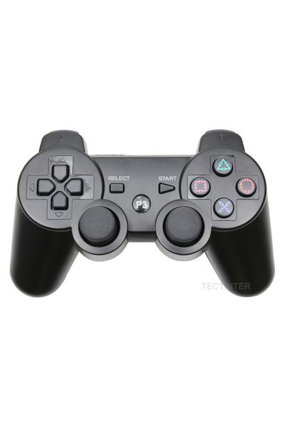 Choice5 Black Bluetooth-Compatible Wireless Controller For PS3 Joystick Gamep...