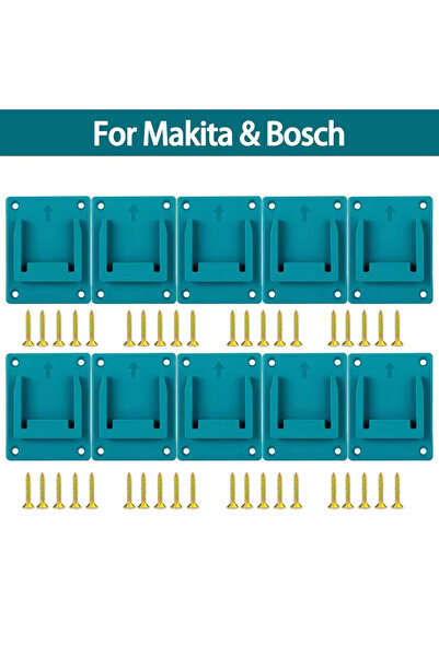 Choice3 10 قطع لحامل أدوات الحفر ماكيتا بوش 18 فولت ديوالت ميلووكي للتثبيت عل...