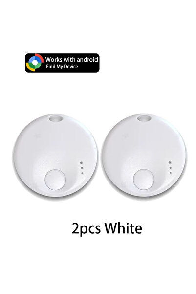 Choice6 قطعتان من أجهزة جوجل البيضاء الصغيرة المضادة للضياع، متوافقة مع هواتف...