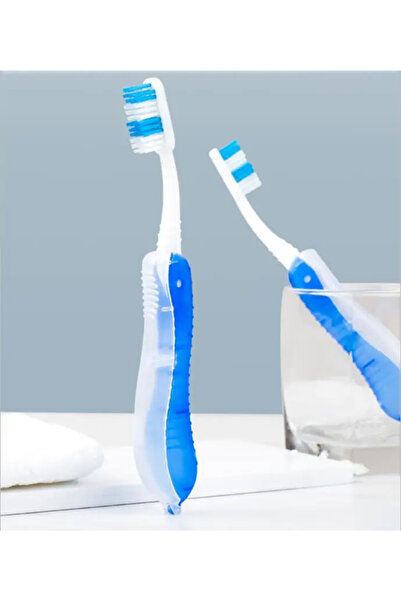 Choice1 فرشاة أسنان بلو هايجين الفموية المحمولة القابلة للطي للاستخدام مرة وا...