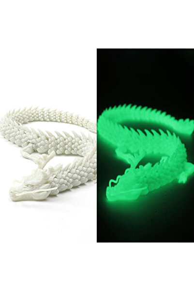 Choice8 30 قطعة زينة تنين متصلة مطبوع بتقنية الطباعة ثلاثية الأبعاد، مضيئة لي...