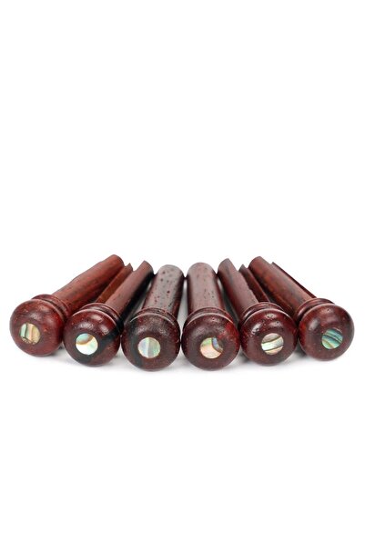 Choice Cocopolo Wood B Miwayer Acoustic Guitar Bridge Pins of Various Styles ...