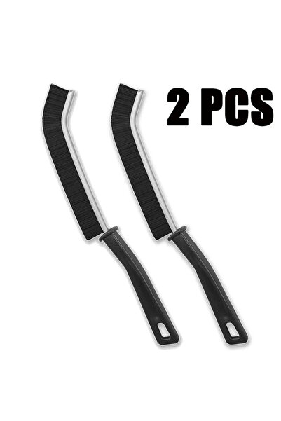 Choice9 فرشاة تنظيف فواصل البلاط السوداء المتينة، قطعتان أو 1/6 قطع، لتنظيف ا...