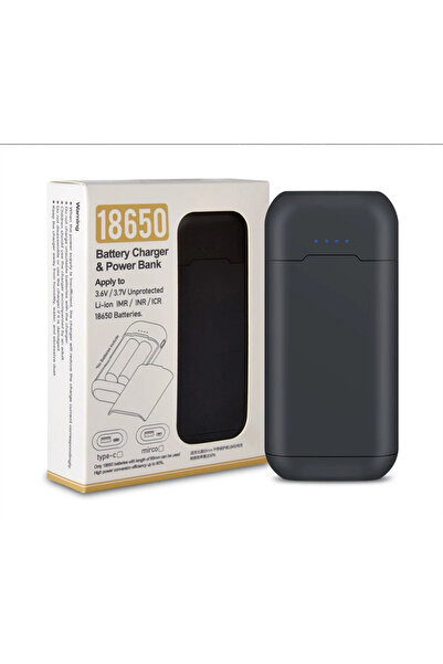 Choice Type-C input Welding Free 2x 18650 Battery Charger Box 5V 2A USB Fast ...