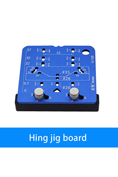 Choice1 blue hinge board 35mm Hinge Jig Door Cabinets Concealed Hinge Hole Te...