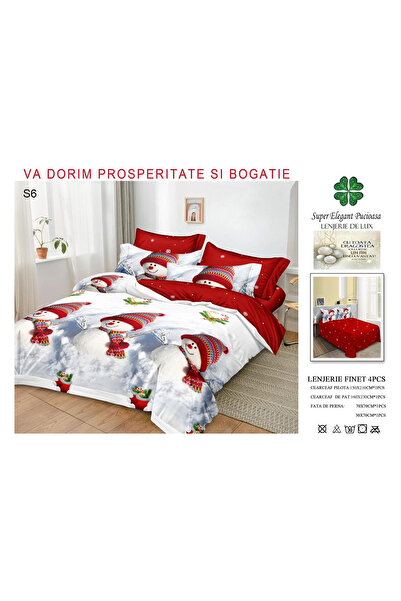 FIONNA.RO Fine Cotton Underwear 1 Person Christmas - Three Snowmen