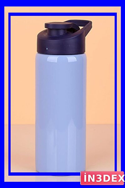 İN3DEX Metal Water Bottle 600ml Colorful Design