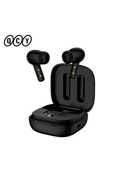 Choice1 سماعات أذن لاسلكية QCY T13 ANC سوداء اللون، مزودة بتقنية بلوتوث 5.3 و...