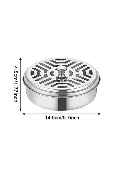 Choice حامل لفائف طارد البعوض، قطعة واحدة، صندوق لفائف طارد البعوض من الفولاذ...