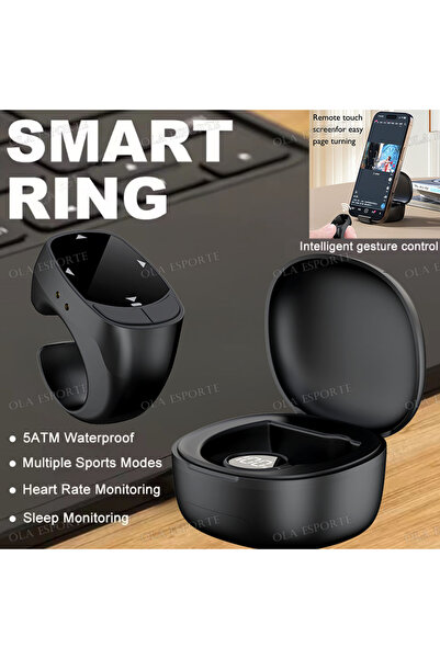 Choice7 10 أجهزة تحكم عن بعد جديدة ذكية تعمل بالخاتم، لاسلكية بتقنية بلوتوث، ...