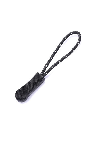 Choice5 10pcs black-white New 10-100pcs Zipper Pull Puller End Fit Rope Tag R...