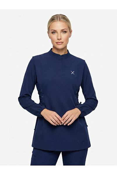 X Medical Wear Hijab Bird's Eye Serisi Takım Scrubs